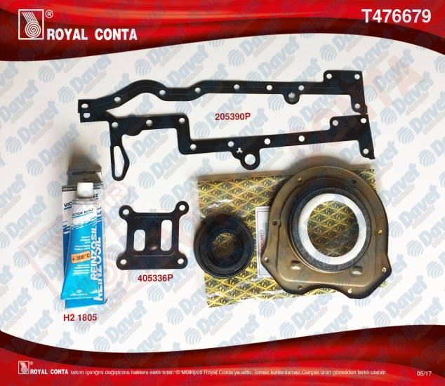 ROYAL T476679 Alt Takim Conta Skt Keceli S.Lastikli Peugeot Boxer Jumper 2.2hdi Ford Transit V347 2.2tdci 07=>